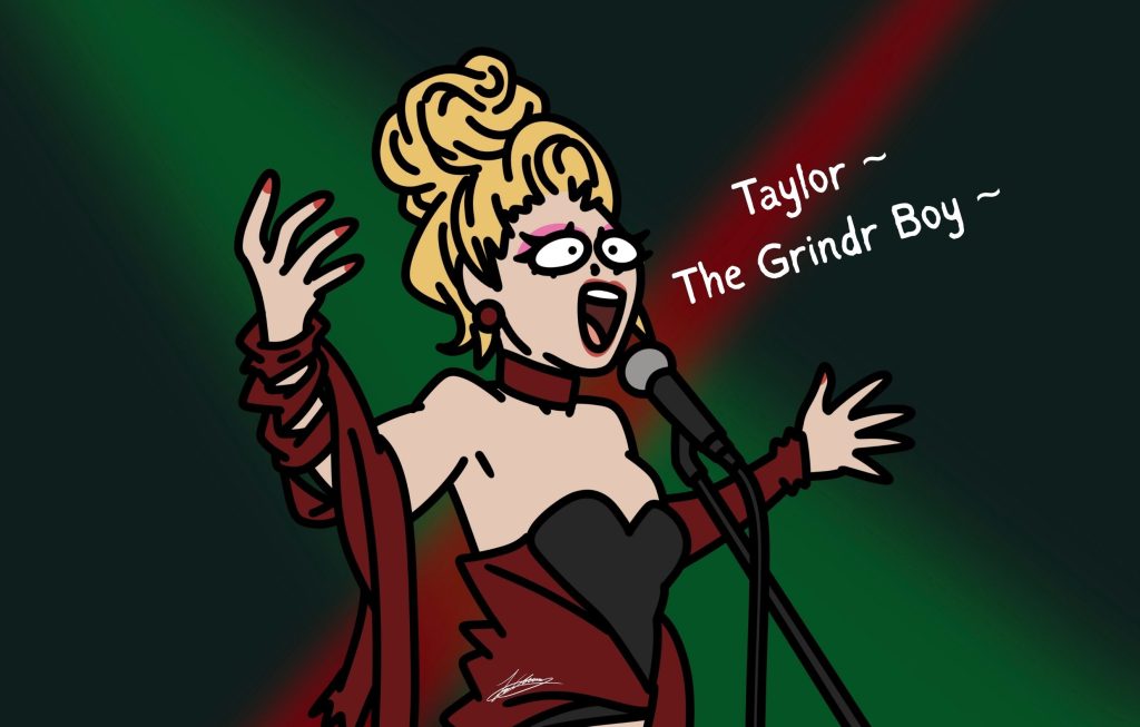 A Drag Queen Live Singing&nbsp;Cabaret